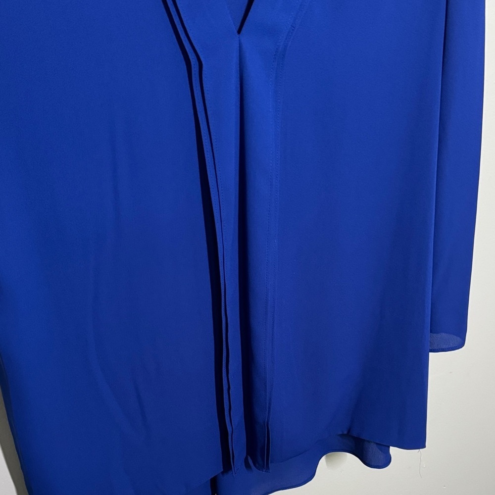 Alfani Women's Royal Blue Blouse - Picture 3 of 4
